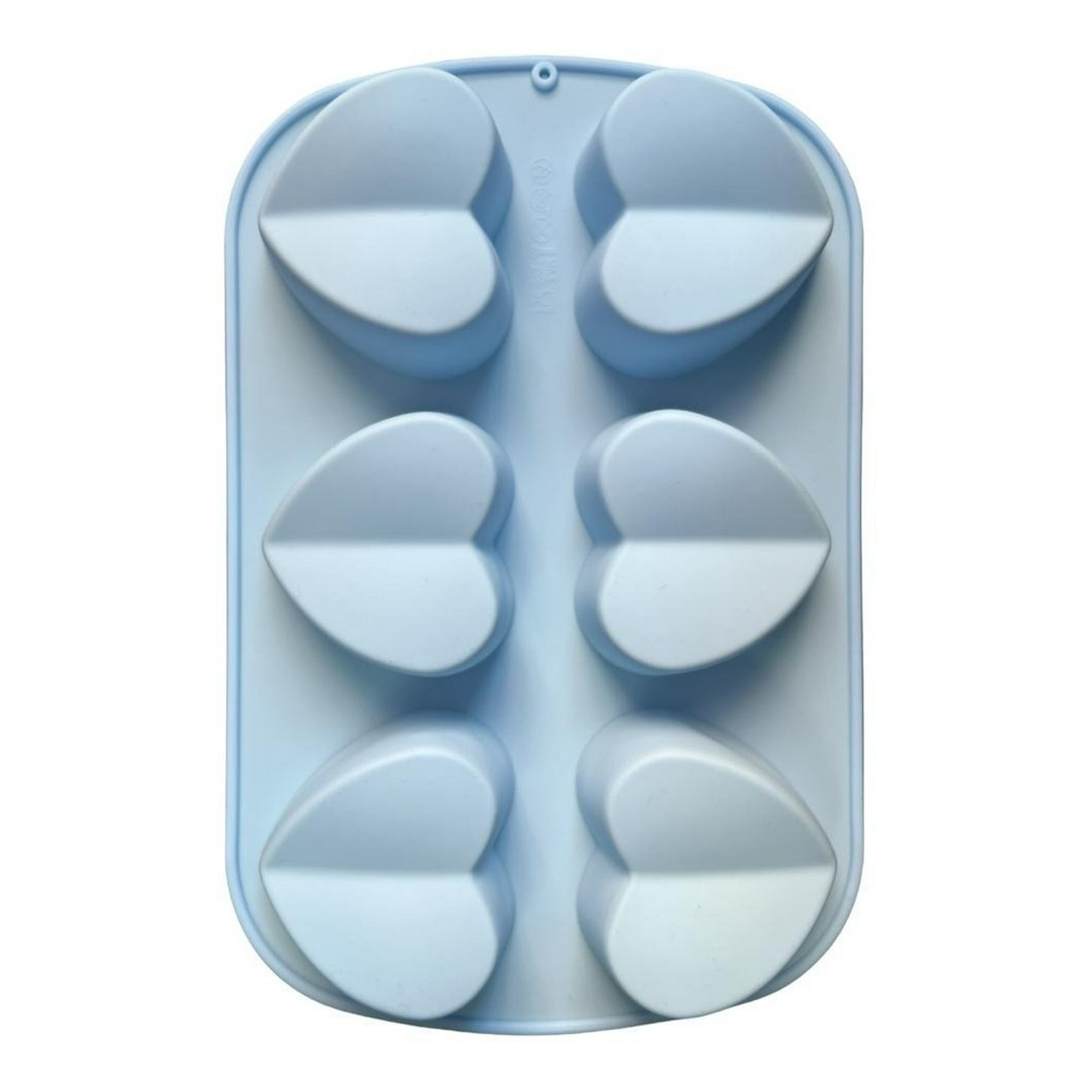 Genérico - Molde Silicona Moldes Silicona Reposteria Corazon Partido