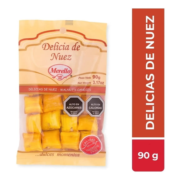 Pack Caramelos Delicia de Nuez 5 x 90gr