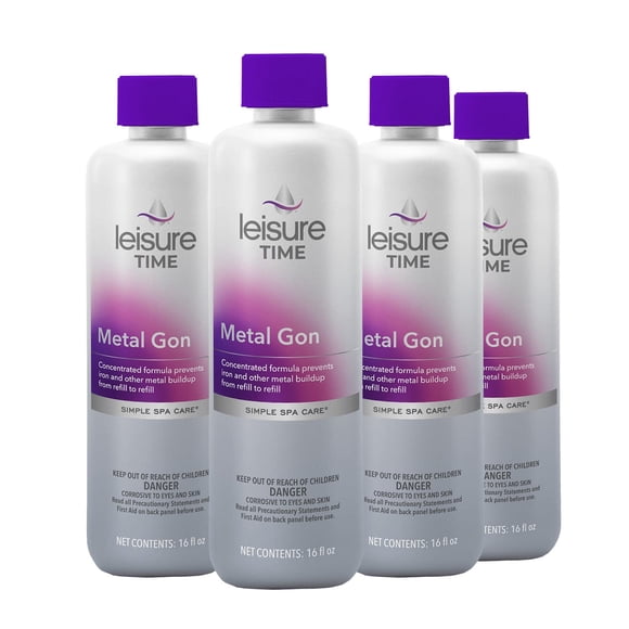 Spa Metal Gon Leisure Time D-04 Paquete de 4 de 1 pinta