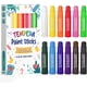 thumbnail image 1 of JUPITEARTH Tempera Paint Sticks para niños, de secado rápido, 12 colores, 1 of 3