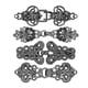 thumbnail image 2 of 4 Piezas Clips Para Suéter Clips Decorativos Sujetadores Para Vestidos De Chal Cárdigan Negro, 2 of 3
