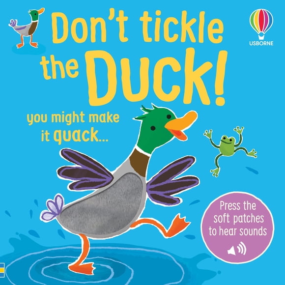 Usborne No hagas cosquillas al pato: libro con texturas y sonidos