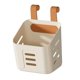 thumbnail image 1 of Canasto De Almacenamiento Colgante Canasto De Almacenamiento Con Gancho Para Baño Dormitorio En Una Barandilla S Amarillo, 1 of 3