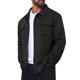 thumbnail image 4 of Chaqueta de Hombre Casual con Botones y Mangas Largas para Uso Diario XL Negro, 4 of 6
