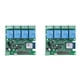 thumbnail image 1 of Unbranded Módulo Inteligente Tuya/Smart Life 4 Canales 5-32 V RF 433 MHz Pack 2 Verde, 1 of 3