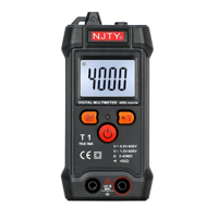 Crusec - Tester Multímetro Digital Inteligente Amperaje Y Voltaje T1