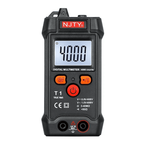 Crusec - Tester Multímetro Digital Inteligente Amperaje Y Voltaje T1