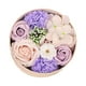 thumbnail image 2 of Caja De Flores De Rosa De Jabón Adorno Floral De Flores Simuladas Para Regalo De Acción De Gracias Violeta, 2 of 5