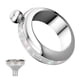 thumbnail image 2 of Frasco brazalete de acero inoxidable 304 hecho a mano con embudo en caja de regalo para mujeres, niñas, bailes, cumpleaños, fiestas, clubes y bares, 3.5 oz, 2 of 8