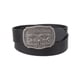 thumbnail image 2 of Cinturón Levi's de piel envejecida con hebilla para hombre, color negro, talla 36, 2 of 3