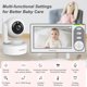thumbnail image 2 of Monitor para bebé HelloBaby HB6148 de 3500 mAh sin WiFi, 2 of 3