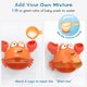 thumbnail image 3 of Bath Toy KINDIARY Crab Bath Burbujas para bebés de más de 18 m, 3 of 7
