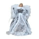 thumbnail image 5 of Angel Treetop Adorno De árbol De ángel De 12 Pulgadas Para Tienda, Mesa, Cafetería, Plateado, 5 of 5