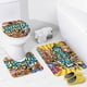 thumbnail image 4 of Juego de Cortina de Ducha Desmarcar Banana Splits 4 Piezas, 4 of 6