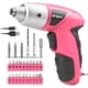 thumbnail image 1 of Destornillador Eléctrico HiSpec Rosa 3.6V 23 Puntas USB, 1 of 3