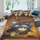 thumbnail image 2 of Más Allá del Jardín Conjunto de sábanas temático, trío de piezas, cómodo y amigable con la piel, diseño único, regalo de decoración para el hogar para familiares, amigos y fans,173cm *218cm, 2 of 6