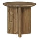thumbnail image 1 of Mesa de Acento Petrillo Hazelnut Brown de New Pacific Direct, 1 of 9