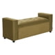 thumbnail image 2 of Banqueta Baul Lawin 2c Felpa 30 Verde Musgo, 2 of 5