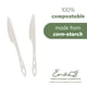 thumbnail image 3 of Paquete de 100 cuchillos compostables que no son de plástico | Earth's Natural, 3 of 6