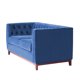 thumbnail image 3 of Sofá Roma 2C Tela Velvet Azul Petróleo, 3 of 4