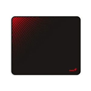 Genius - Mousepad Antideslizante 19X23Cm Negro Rojo G-Pad 230S