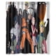 thumbnail image 1 of Cortina de ducha Naruto Road To Ninja, juego de cortinas de baño con ganchos, tamaño 60 x 72 pulgadas, 1 of 3