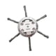 thumbnail image 4 of Discos de alambre de acero de 5,91 pulgadas para recortadora, cabezal de repuesto sólido para cepillo rotatorio de malezas, cabezal para desmalezadora 6 cuchillas, 4 of 5