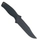 thumbnail image 2 of Cuchillo Buffalo River Bowie Black 27cms 190gr Goma Negra Con Funda, 2 of 9