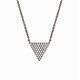 thumbnail image 5 of Collar Elegant Confetti Venice 18k blanco con 40 circonios cúbicos, 5 of 10