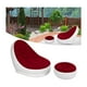 thumbnail image 3 of Sofa Silla Sillon Inflable con Reposa Pies Rojo, 3 of 3