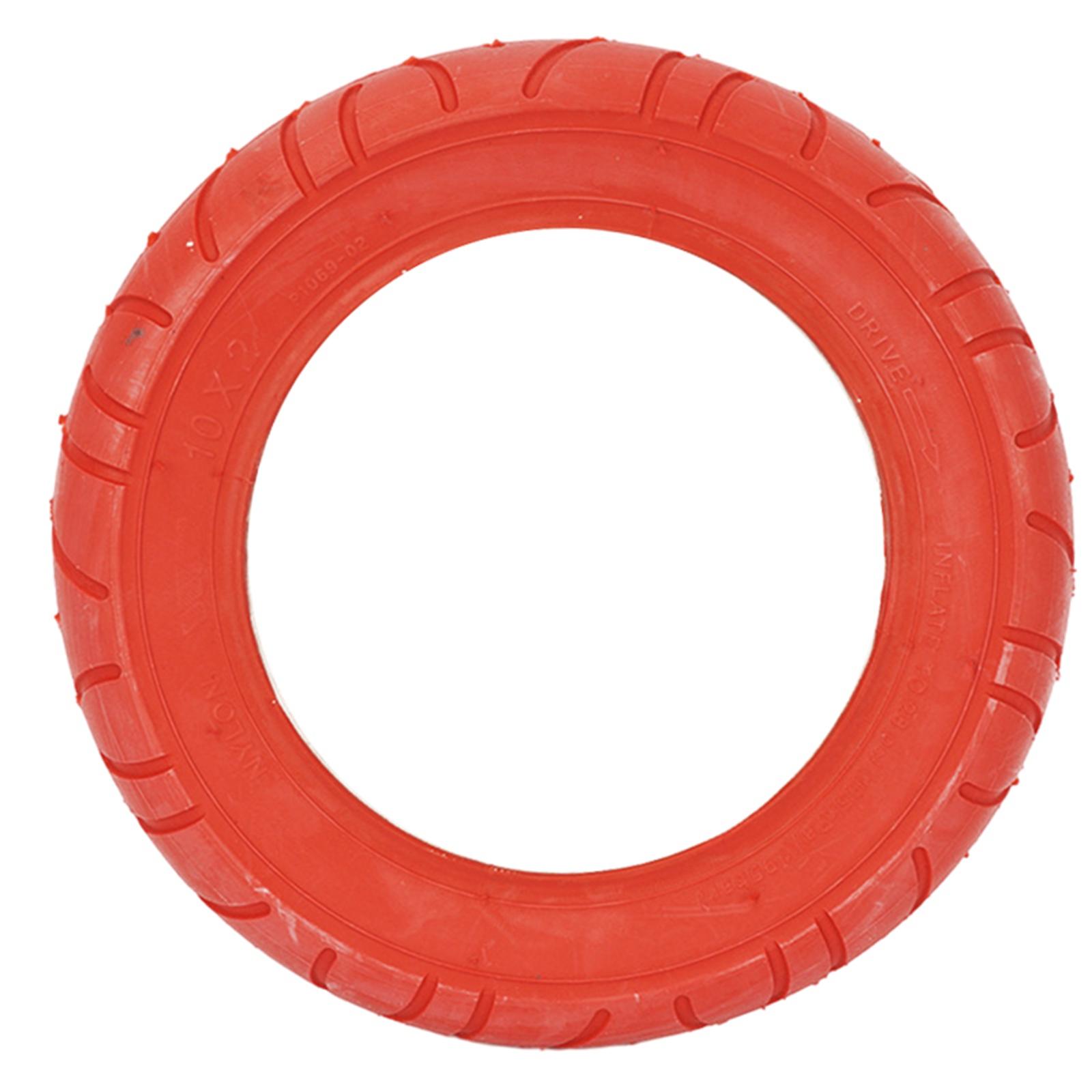 Magideal - Reemplazo De Accesorios De Neumáticos Sin Caucho Para Scooter Eléctrico Pulgadas , Rojo
