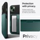 thumbnail image 4 of Funda Spigen Slim Armor CS para iPhone 13, color verde medianoche, 4 of 7