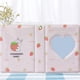 thumbnail image 4 of Álbum de fotos mini rosa RUNRAYAY de 3 pulgadas, carpeta para tarjetas fotográficas Kpop, 40 bolsillos, soporte para tarjetas fotográficas hueco con forma de corazón de fresa, fundas para tarjetas fot, 4 of 7