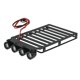 thumbnail image 3 of Portaequipajes De Techo De Metal RC Con Barra De Luz LED Para Coches De Control Remoto SCX24 1/24, Luz Redonda, 3 of 5