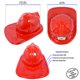 thumbnail image 3 of Gorro de bombero AnapoliZ Kids Fire Chief con doble hacha, 12 unidades, 3 of 6