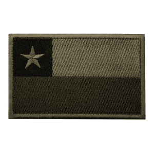 Genérico - Parche Uniforme Tactico Bandera De Chile