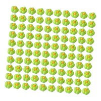 Magideal - 100 Uds. Mini Calabaza De Resina Figuritas De Jardín En Miniatura Verduras Artificiales Cuentas De Calabaza Artificiales Para Adornos Para Manualidade Verde