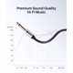 thumbnail image 4 of Cable de instrumentos GearIt de 15 pies, paquete de 2 unidades, 6,35 mm TS macho a macho, 4 of 6
