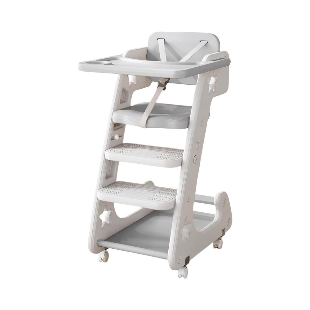 Silla De Comer Multifuncional Growth Gris Lubabycas