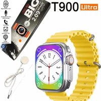 Hiwatchpro - Reloj T900 Ultra Inteligente Smartwatch Amarillo / Realiza Y Recibe Llamadas