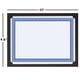 thumbnail image 2 of Portacertificados Fine Stationery 24 x 30 cm Negro, paquete de 50, 2 of 7