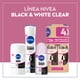 thumbnail image 3 of Desodorante Aerosol Nivea Black & White Clear Mujer, 150 ml c/u, 3 of 7
