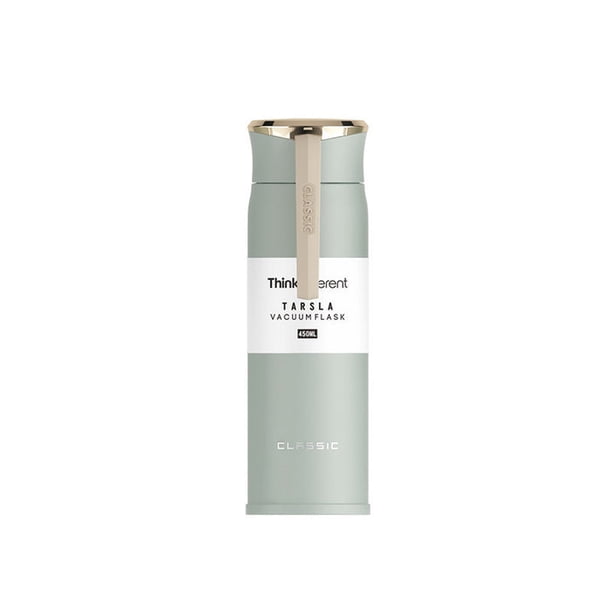 Botella De Agua Premium - Térmica - Acero Inoxidable 450 Ml - Verde