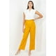thumbnail image 5 of Pantalones Anchos Tipo Paperbag de Cintura Alta, 5 of 5