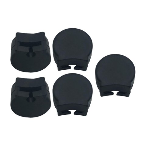 Bothyi - 5 Protectores De Goma Para Reposapiés De Clarinete, Accesorios Para Clarinete