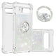 thumbnail image 1 of Funda Para Google Pixel 7a Con Brillo Líquido, Protección Completa Y Soporte De Anillo Giratorio, 1 of 4