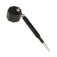 Magideal - Soporte Para Tiza Para Piscina, Estuche Para Tiza Para Piscina, Fácil De Llevar, Herramienta Práctica Portátil, Tacos De Billar Y Accesorios De Billar Octogonal Negro