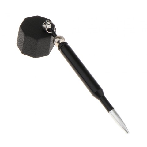 Magideal - Soporte Para Tiza Para Piscina, Estuche Para Tiza Para Piscina, Fácil De Llevar, Herramienta Práctica Portátil, Tacos De Billar Y Accesorios De Billar Octogonal Negro