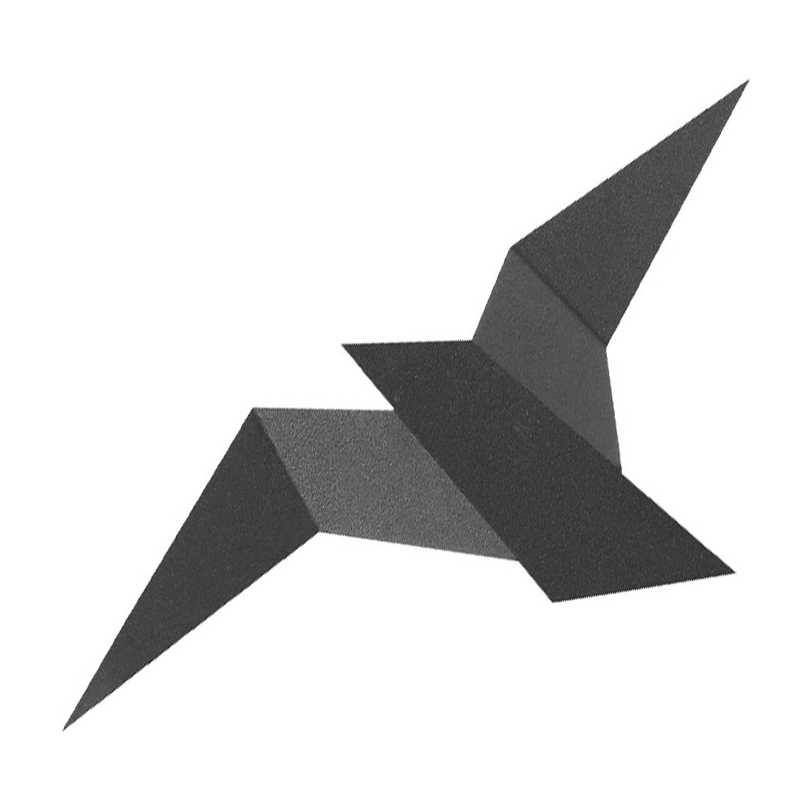 Magideal - Lámpara De Pared De Pájaro Volador Led, Lámpara De Pared, Accesorios De Iluminación Interior, Montaje En Pared, Iluminación Interior Moderna, Luces Negro