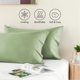 thumbnail image 4 of Juego de 2 fundas de almohada BEDELITE, color verde salvia, tamaño queen, 4 of 6